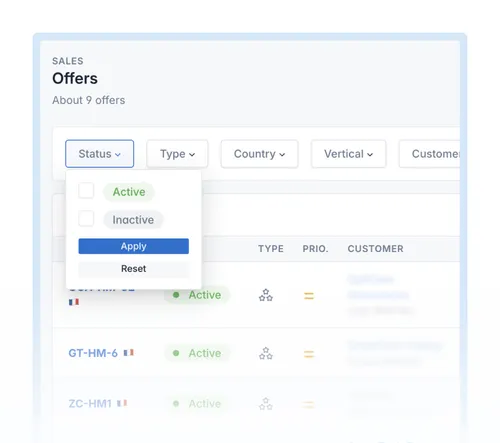 Automation workflow interface